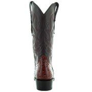 Men's Ostrich Print Cowboy Boots (H7002)