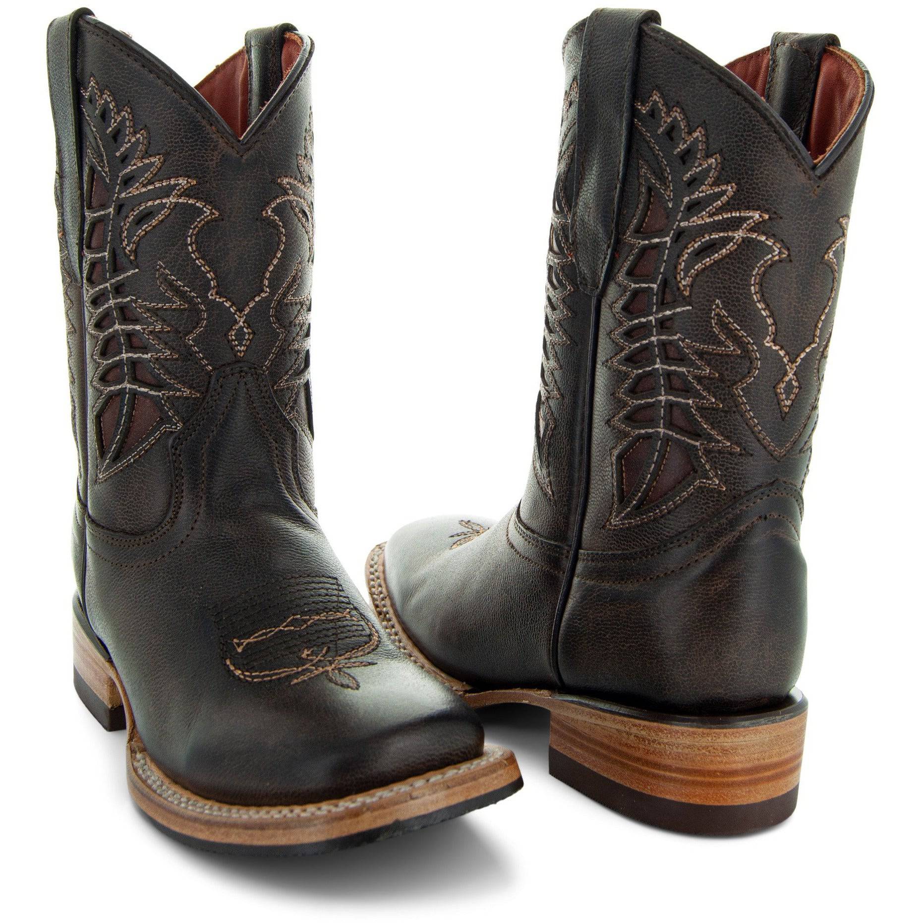 Kids' Brown Country Boots  Everyday Western Boots for Kids K3007