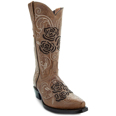 Embroidered Cowgirl Boots | Women's Embroidered Cowboy Boots | Soto ...