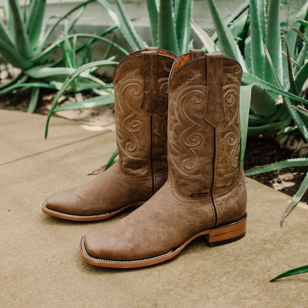 Square toe western boot on sale